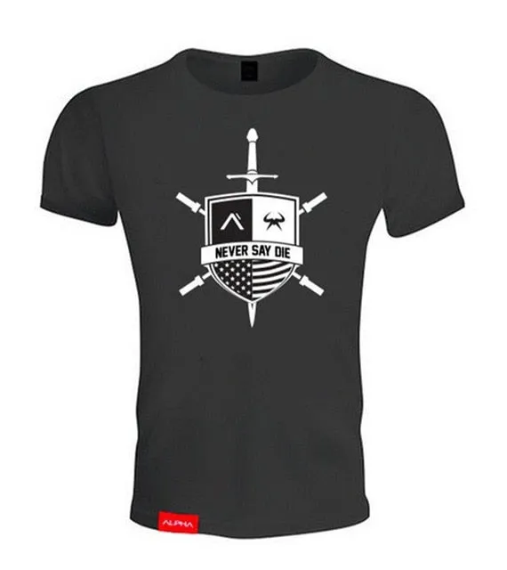 2019 Cotton Gym Training T-Shirt Men