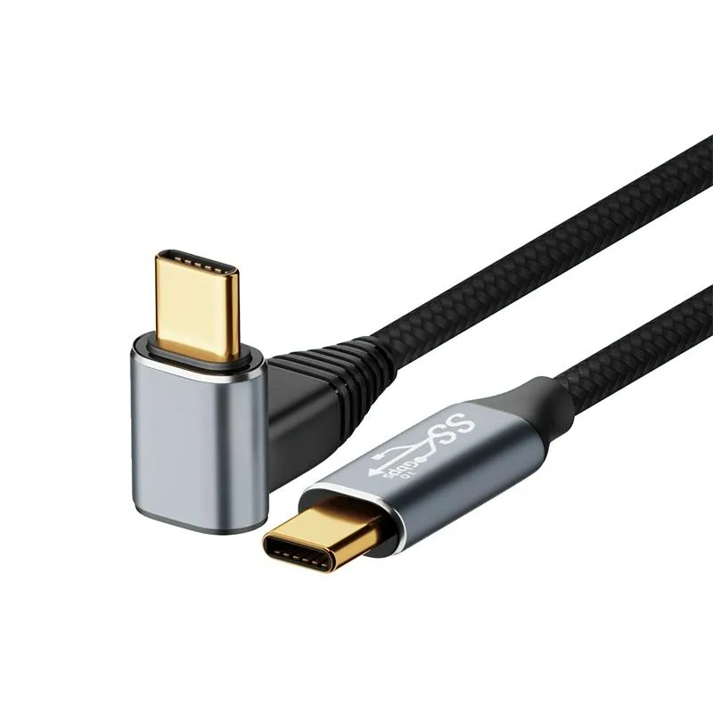 2M Usb-C To Usb-C Stereo Curved Data Cable For Steam Deck Gen2 - 100W