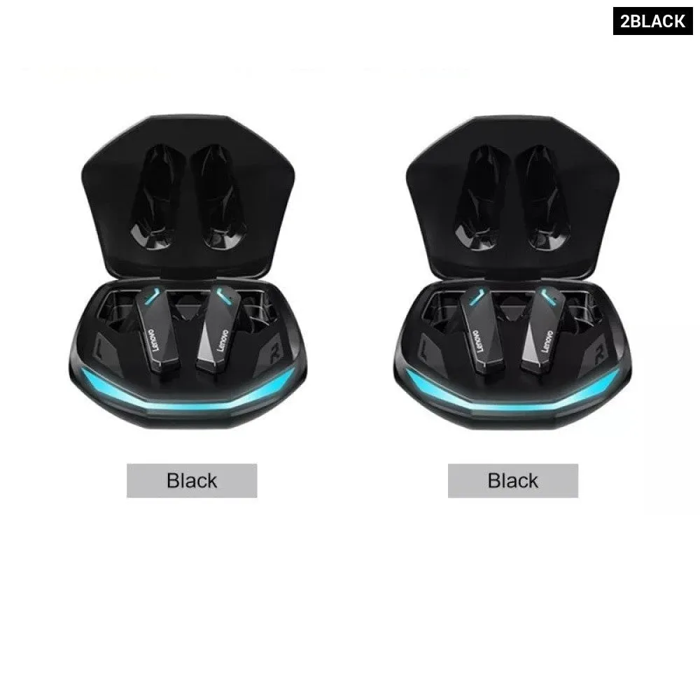 2pcs Wireless Bluetooth 5.3 Gm2 Pro Dual Mode Low Latency Earphones with Earbuds