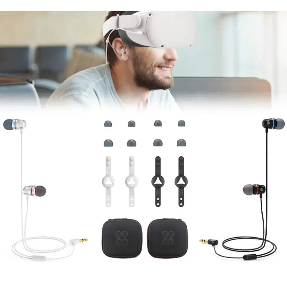 360 Degree Ear-in Integrated Earphone with 3d Noise Isolating Headphones