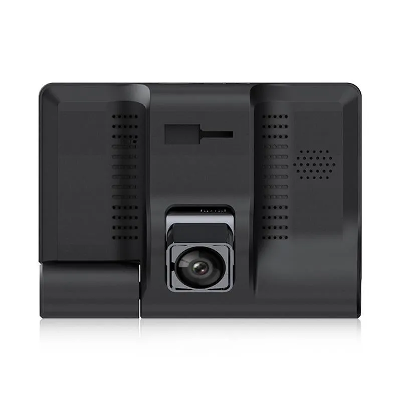 4 Inch Car Rearview Mirror Hd 1080p Three Recording Driving Recorder Dvr Supports Motion Detection / Loop Recording