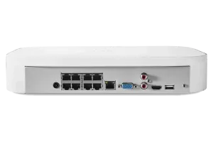 4K 8-channel 2TB Wired NVR System with Smart Deterrence Cameras