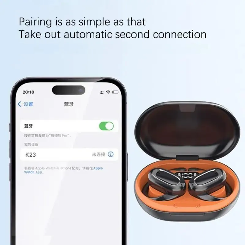 Adjustable Wireless Bluetooth Earphones with Noise Reduction - T35 Ows