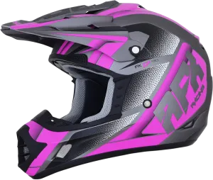 AFX FX-17 Helmet - Force - Frost Gray/Fuchsia - Large 0110-5211