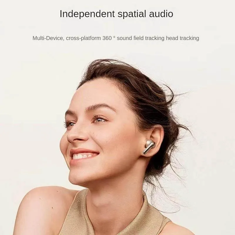 Buds 4 Pro 48db Noise Cancelling Bone Sensor Wireless Earphone Black
