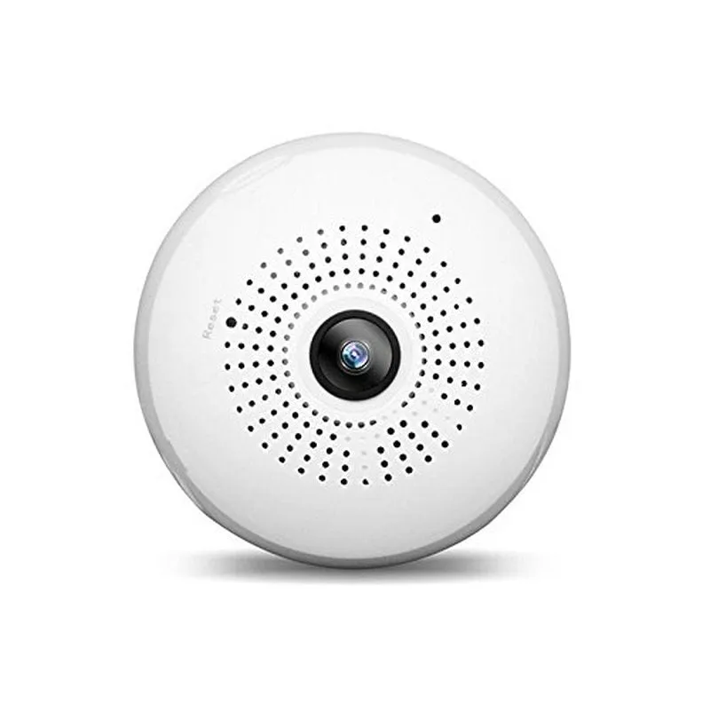 Bulb Light Wireless IP Camera Wi-fi FishEye 1080P 360 degree Mini CCTV VR Camera 2.0MP Home Security V380 WiFi Camera Panoramic
