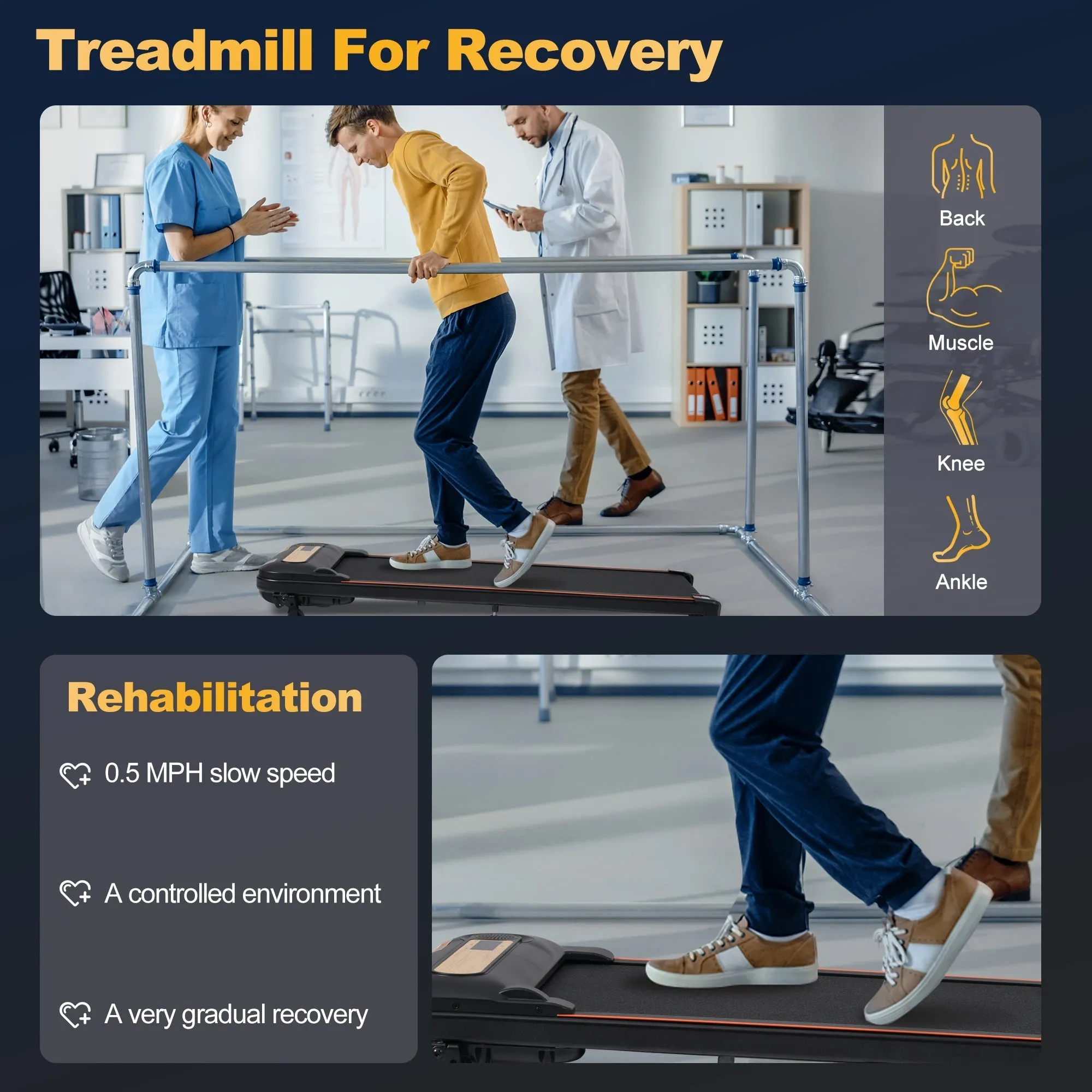 Under Desk Treadmill for Home Office