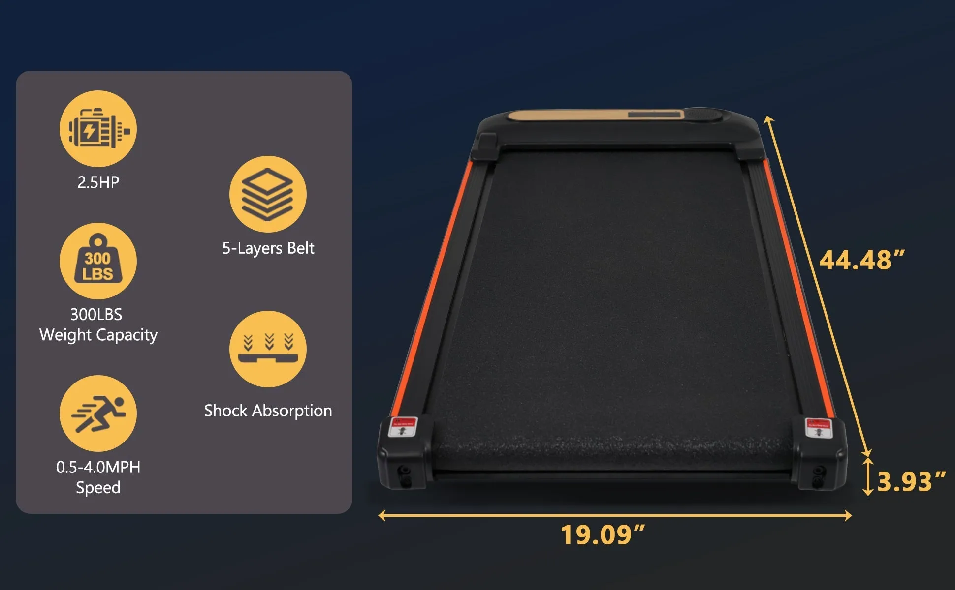 Under Desk Treadmill for Home Office