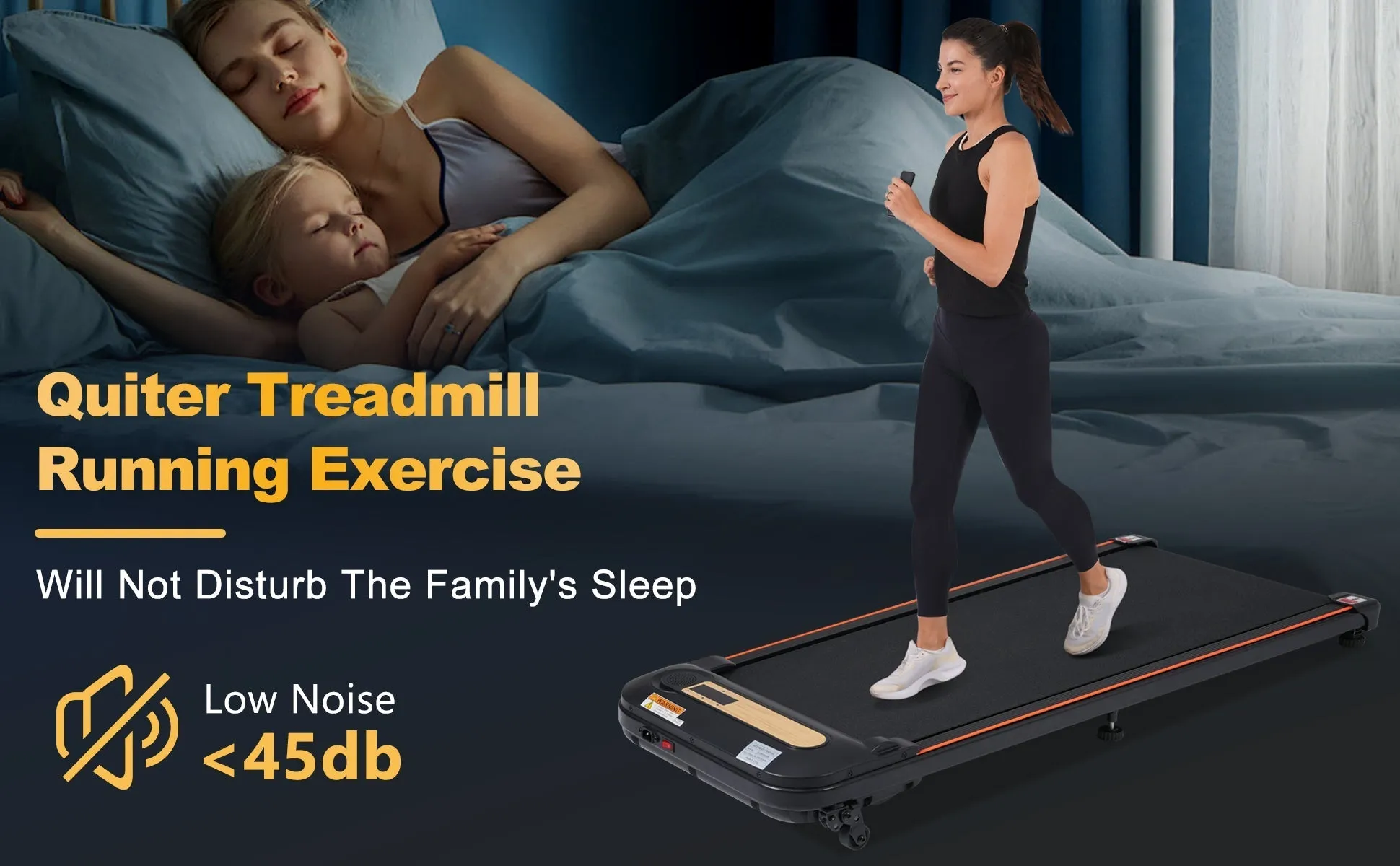 Under Desk Treadmill for Home Office